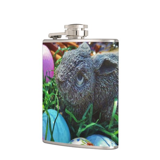 Flasques Lapin de Pâques et panier de golf (Gauche)