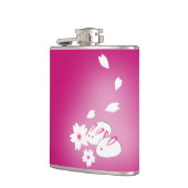 Flasques Lapins de Neige Japonais et Sakura (Gauche)