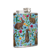 Flasques Lapins et fleur sauvage (Droite)