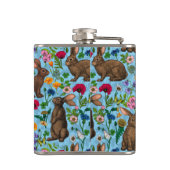 Flasques Lapins et fleur sauvage (Dos)