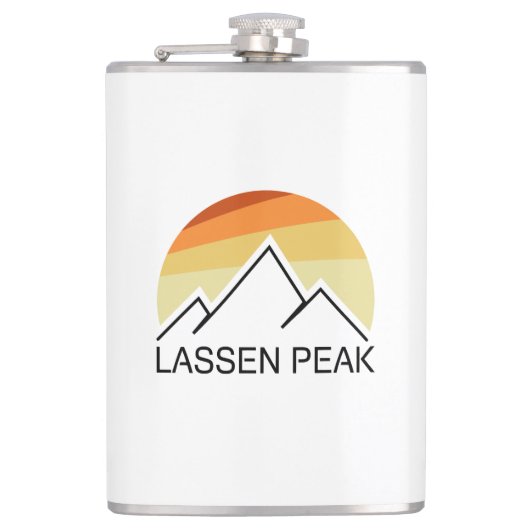 Flasques Lassen Peak California Retro (Devant)