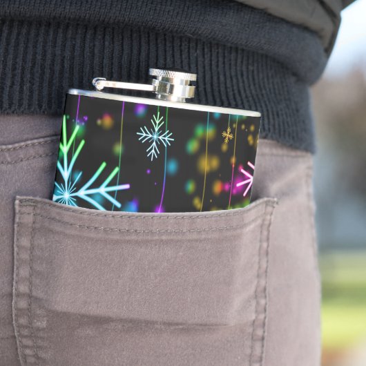 Flasques L'atmosphère de Noël festive et animée de Slippery (En situation)