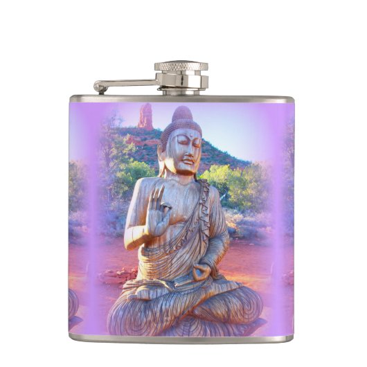Flasques lavande aura buddha (Devant)