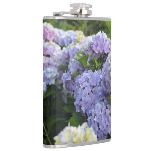 Flasques Lavande & Lilac Hortensia Hydrangea Fleurs (Droite)