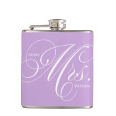 Flasques Lavender Elegant Script Future Mme. (Devant)