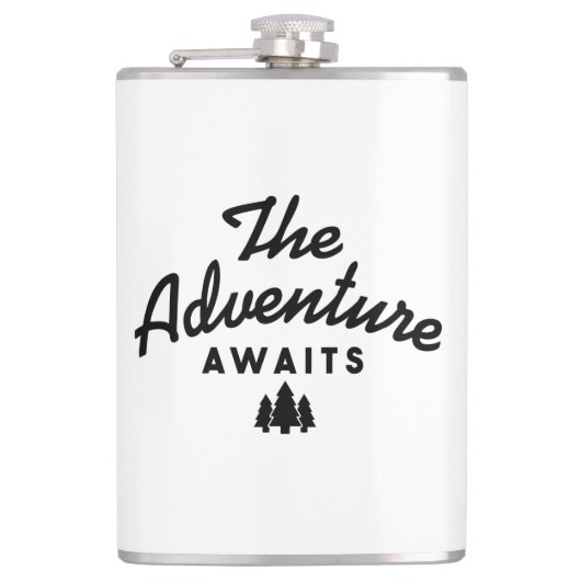 Flasques L'aventure attend (Devant)