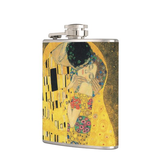 Flasques Le baiser - Gustav Klimt (Gauche)
