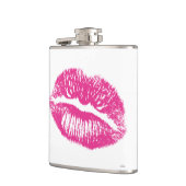 Flasques Le baiser, lèvres roses (Gauche)