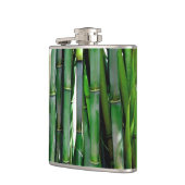 Flasques Le Bambou vert Stalks Photographie de la nature (Gauche)