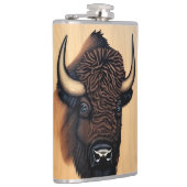 Flasques Le Bison Majestueux - Un Symbole De Pouvoir Et De  (Droite)