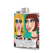 Flasques Le bon ami de Flacon-Un viendra vous écoper hors (Gauche)