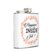 Flasques Le Bonheur Est Une Guerrière De Travail Intérieur (Droite)