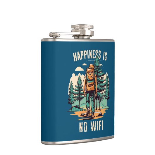 Flasques Le Bonheur N'Est Pas Un Backpacking Wifi (Droite)