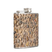 Flasques Le caillou rustique de nature lapide la photo (Droite)