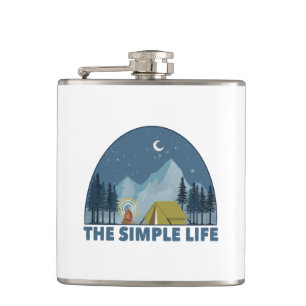 Flasques Le Camping Simple Life