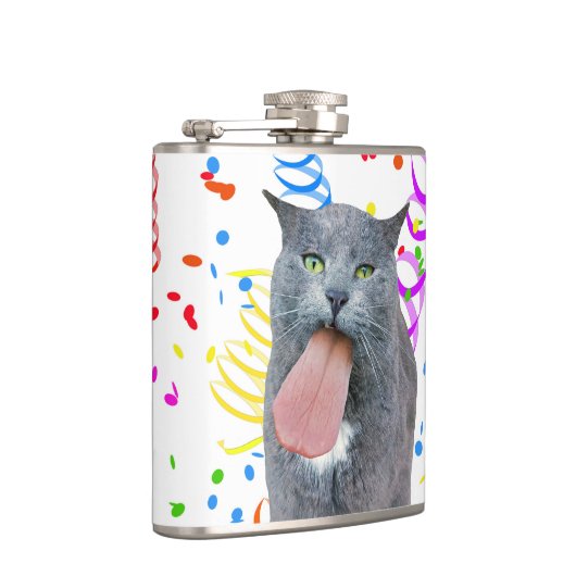 Flasques Le Chat De Fête A Ta Langue ? (Droite)