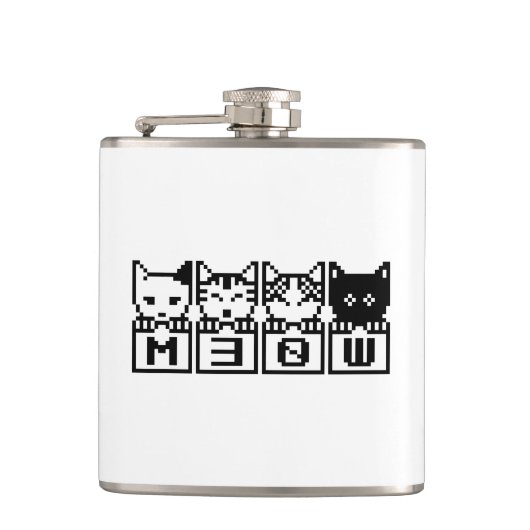 FLASQUES LE CHATS M30W 8 BITS (Devant)