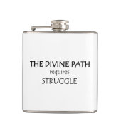 Flasques Le Chemin Divin Nécessite Une Lutte (Devant)