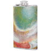 Flasques "Le chemin vers Sazi Runi" Fiole enveloppée de vin (Gauche)