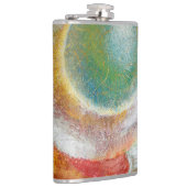 Flasques "Le chemin vers Sazi Runi" Fiole enveloppée de vin (Droite)