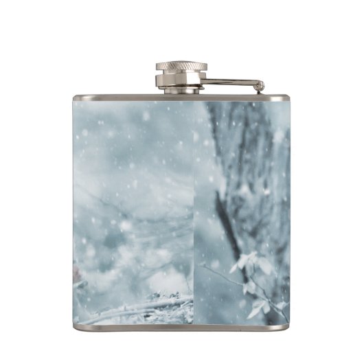 Flasques Le club Fox dans la neige (Dos)