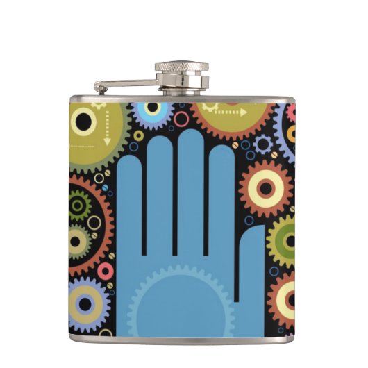 Flasques Le concept du mouvement (Devant)