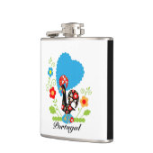 Flasques Le coq portugais (Gauche)