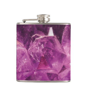 Flasques Le cristal de violet