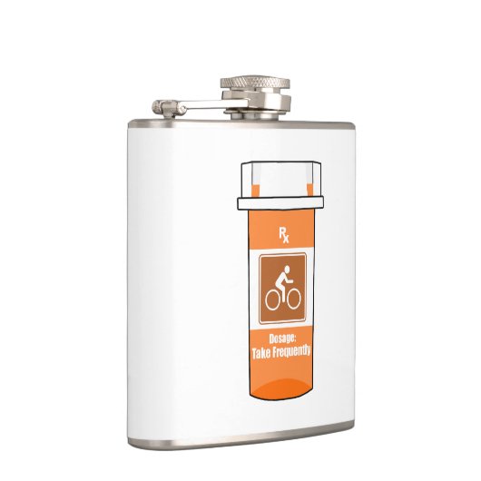 Flasques Le cyclisme est ma drogue (Droite)