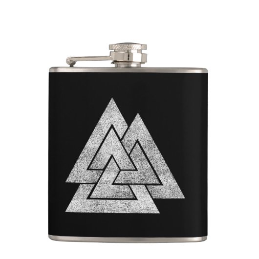Flasques Le design viking Valknut Norse (Devant)