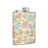 Flasques Le dessin de main bombe des silhouettes (Droite)