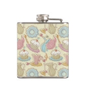 Flasques Le dessin de main bombe des silhouettes (Dos)