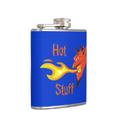 Flasques Le diable enflammé de la tête (Droite)