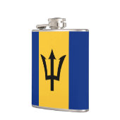 Flasques Le drapeau barbadien motif enveloppé (Gauche)