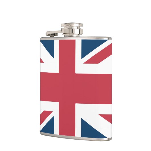 Flasques Le drapeau britannique Union Jack (Gauche)