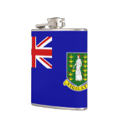 Flasques Le drapeau des Îles Vierges britanniques (Gauche)