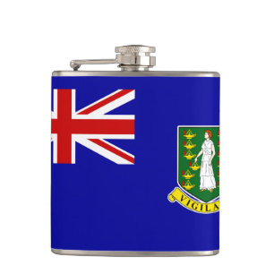 Flasques Le drapeau des Îles Vierges britanniques