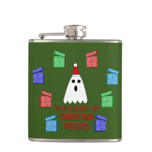 Flasques Le fantôme de Noël présente drôle