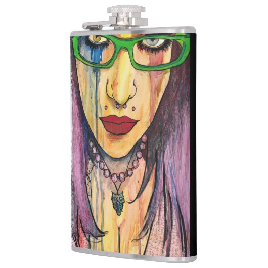 Flasques Le feu et glace (Gauche)