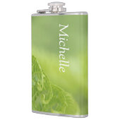 Flasques Le feuille de bordage de fougère, verdure, a (Gauche)