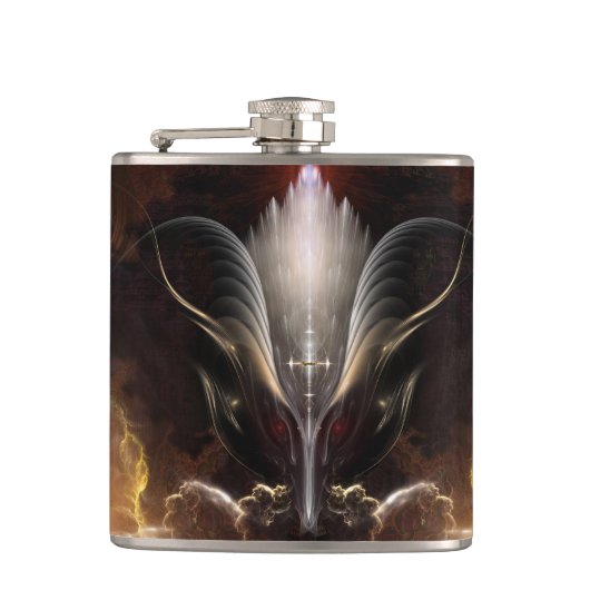 Flasques Le flambeau d'art fractal Renidron (Devant)