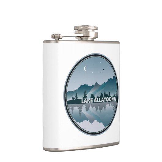 Flasques Le lac Allatoona Géorgie Réflexion (Droite)