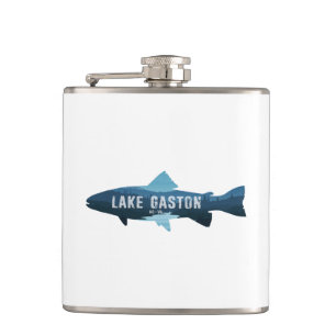 Flasques Le lac Gaston Caroline du Nord Virginie Fish