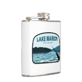 Flasques Le lac Marion Caroline du Sud Bâton de pêche (Droite)