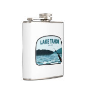 Flasques Le lac Tahoe Californie Nevada Fishing Rod (Droite)