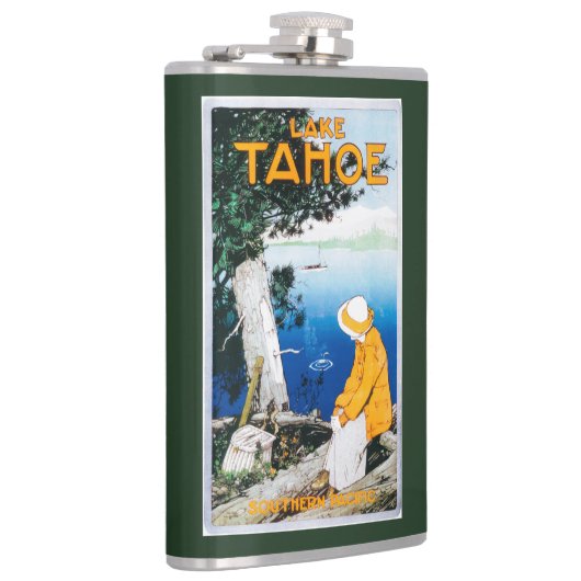 Flasques Le lac Tahoe PosterLake promotionnel Tahoe, CA (Droite)