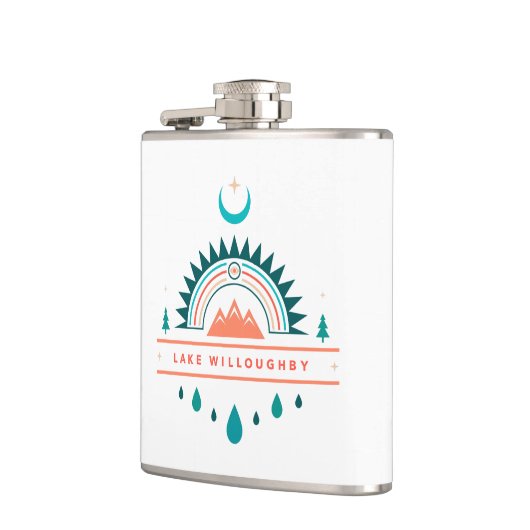 Flasques le lac willoughby vermont boho (Gauche)