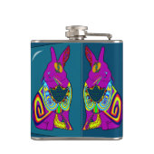 Flasques Le lapin unique dans le miroir (Dos)