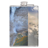 FLASQUES LE LOUP SEUL SURPLORE LA LIBERTÉ (Dos)