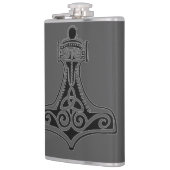 Flasques Le marteau du Thor (gris) (Gauche)